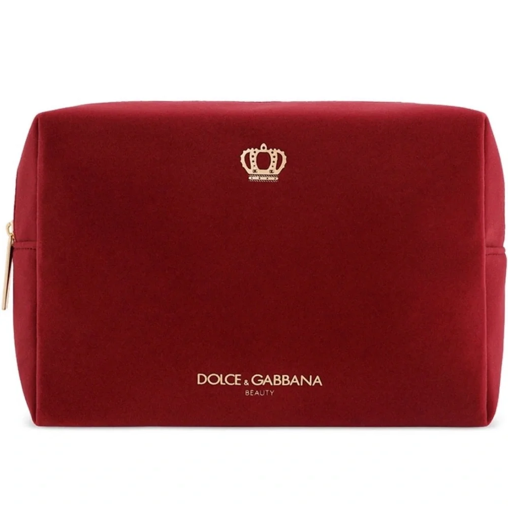 Dolce & Gabbana Beauty Velvet Cosmetic Pouch